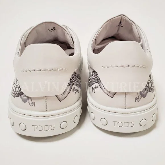 TOD'S SNEAKERS MENS LIMITED EDITION TATTOO ALLACCIATO SHOES